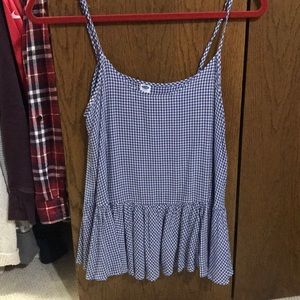 Gingham Tank Top